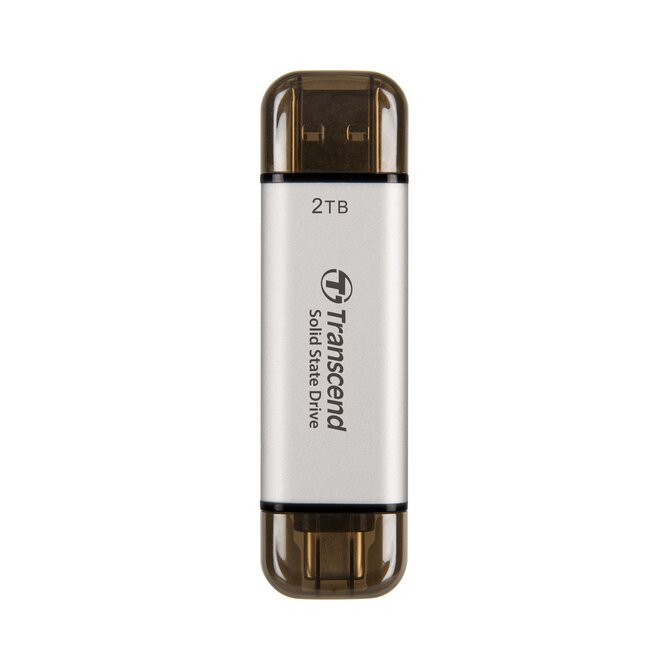 Transcend ESD310S 2TB, External SSD, USB 10Gbps, Type C/A