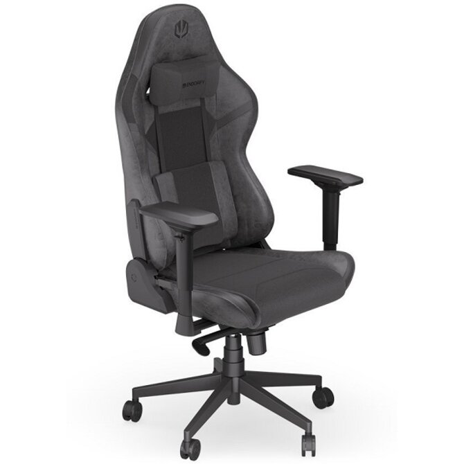 Endorfy herní židle Scrim BK/kůže + textil/černá 