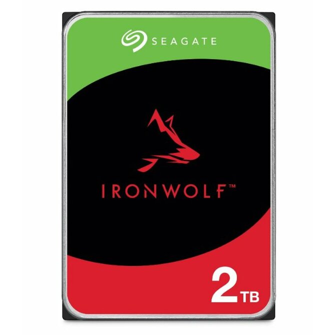 Seagate IronWolf, NAS HDD, 2TB, 3.5", SATAIII, 64MB cache, 5.900RPM