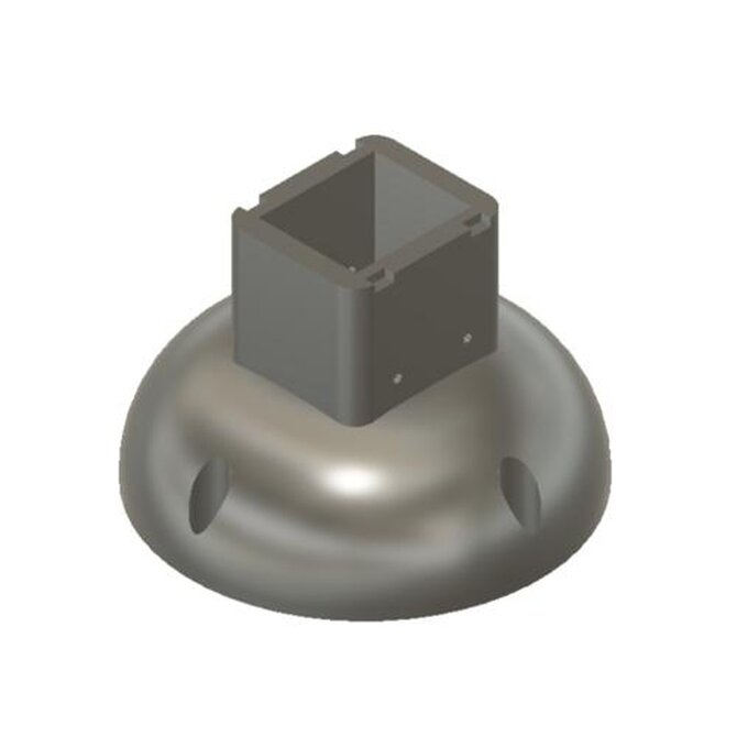 TP-LINK držák/stojan pro kamery Tapo C500/C510W/C520WS na stěnu a strop, bílý s krytkou kabelů