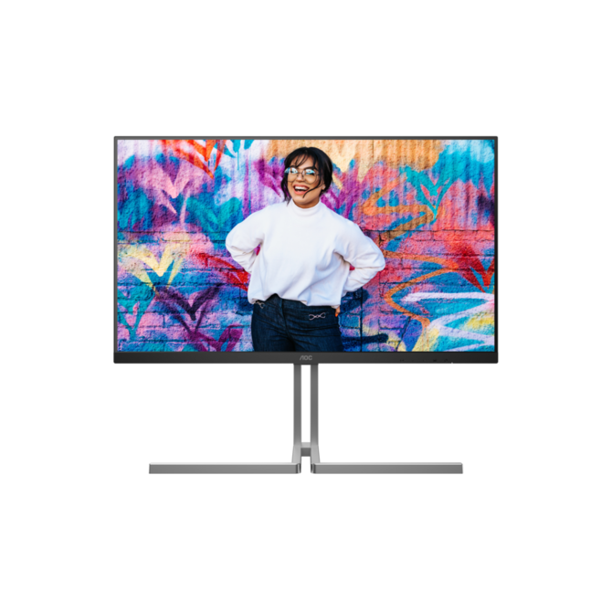 AOC LCD U32U3CV 31,5" Nano IPS 4K/3840x2160@60Hz/4ms/350cd/2xHDMI/DP/4xUSB/USB-C dock/RJ45/Repro/Pivot/HAS/VESA