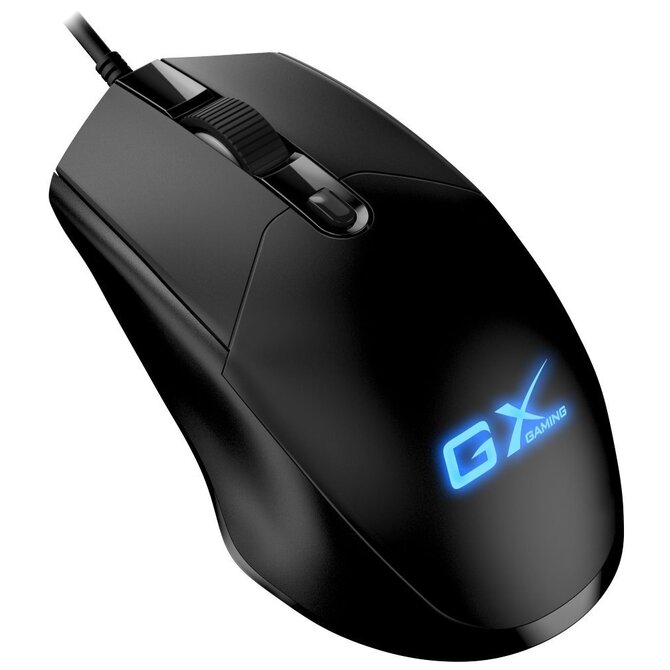 Genius GX GAMING Scorpion M300 Myš, herní, drátová, optická, 800-2400DPI, 4 tlačítka, RGB podsvícení, USB, černá