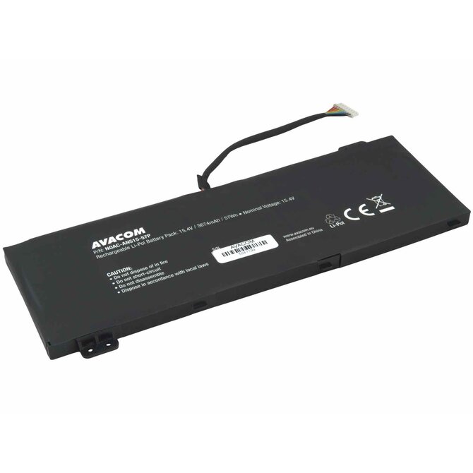 Náhradní baterie AVACOM Acer Nitro 5 AN515, Nitro 7 AN715 Li-Pol 15,4V 3674mAh 57Wh