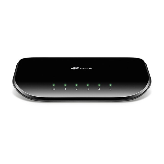 TP-Link TL-SG1005D Switch 5xTP 10/100/1000Mbps, plastový