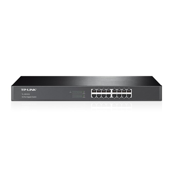 TP-Link TL-SG1016 Switch 16xTP 10/100/1000Mbps 19"rackmount