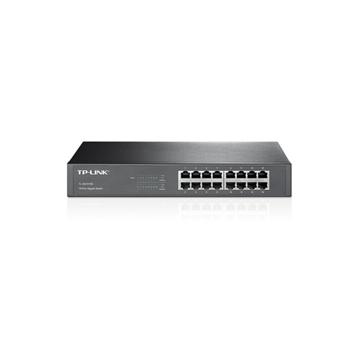 TP-Link TL-SG1016D Switch 16xTP 10/100/1000Mbps Desktop