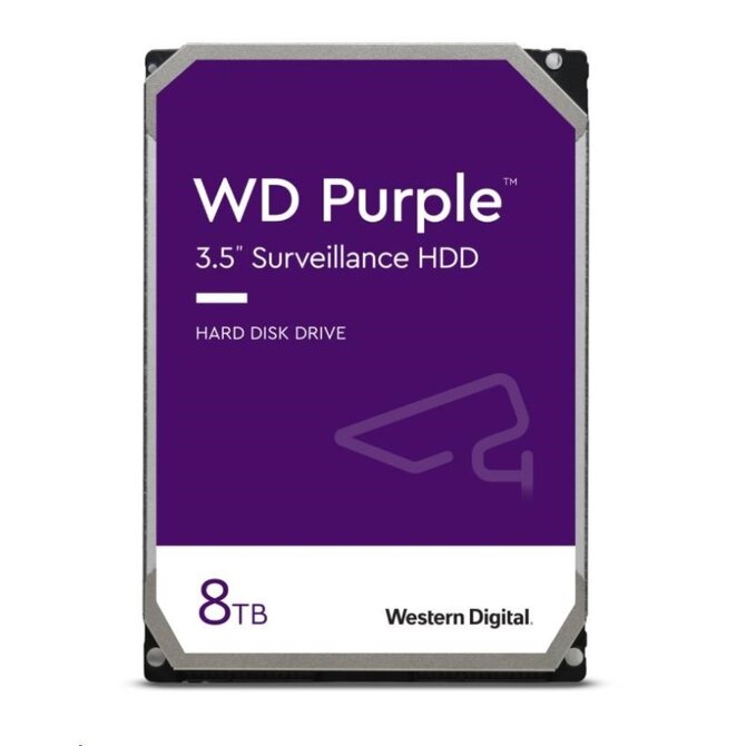 WD PURPLE WD85PURZ 8TB SATA/600 256MB cache, Low Noise, CMR