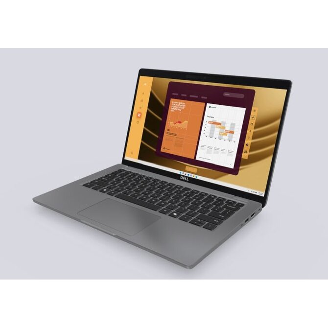 DELL Latitude 5450/iU5-135U/16GB/512GB SSD/14.0" FHD/TB/FPR/SC/W11P/3Y PS NBD/šedá