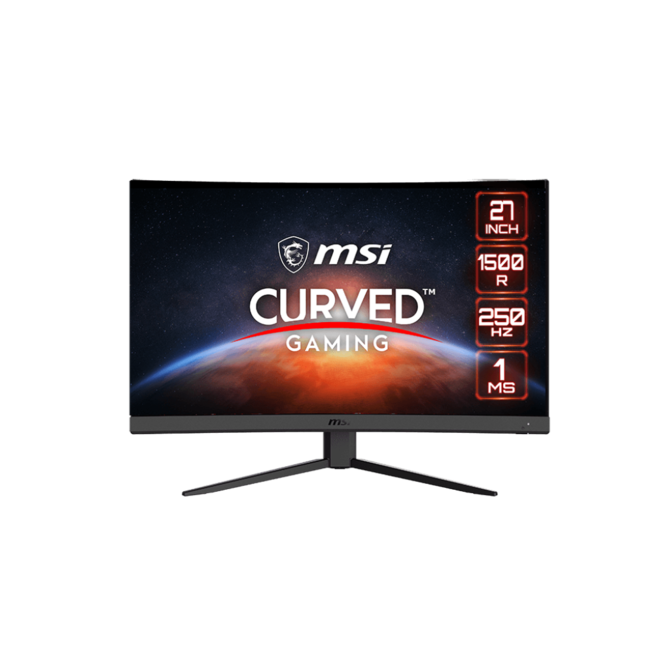 MSI Gaming monitor G27C4X, 27" VA zakřivený /FHD/250Hz/1ms/DP/2xHDMI