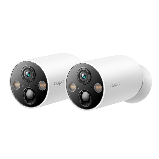 TP-Link Tapo C425(2-pack) - Venkovní IP kamerový set na baterii, WiFi, 4MP ( 2560 x 1440 px ) 150°, ONVIF Starlight 