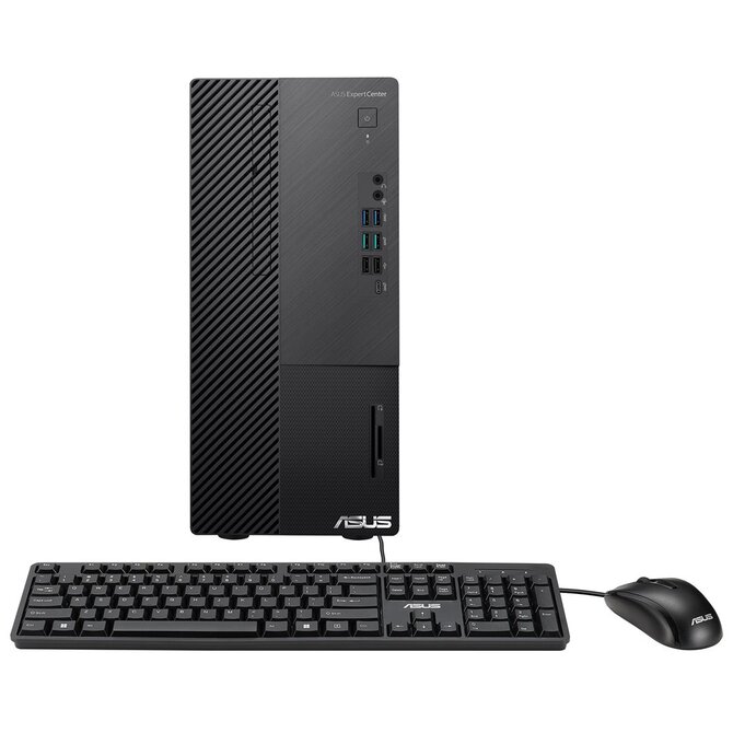ASUS ExpertCenter D7 Mini Tower D700ME i3-13100/16GB/512GB SSD/DVD writer 8X/180W/3yr Pick up & Return/Win11 Pro/Černá