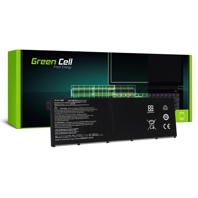 Green Cell Battery AC14B13J AC14B18J for Acer Aspire ES1-111M ES1-331 ES1-531 ES1-533 ES1-571