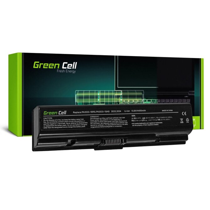Green Cell Battery PA3534U-1BRS for Toshiba Satellite A200 A300 A350 L300 L500 L505