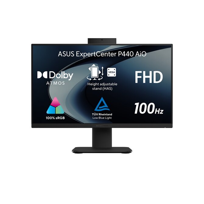 ASUS ExpertCenter P440 AiO - i3-1315U/8GB/512GB SSD/23,8"/FHD/2y PUR/Win 11 Home/černá