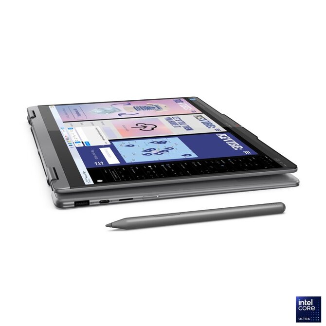 Lenovo YOGA 7i 2-in-1  Ultra 7 258V/AI/32GB/1TB SSD/14"/2,8K/OLED/Touch/120Hz/až 1100nitů/Pero/3r OnSite/WIN11 Home/šedá