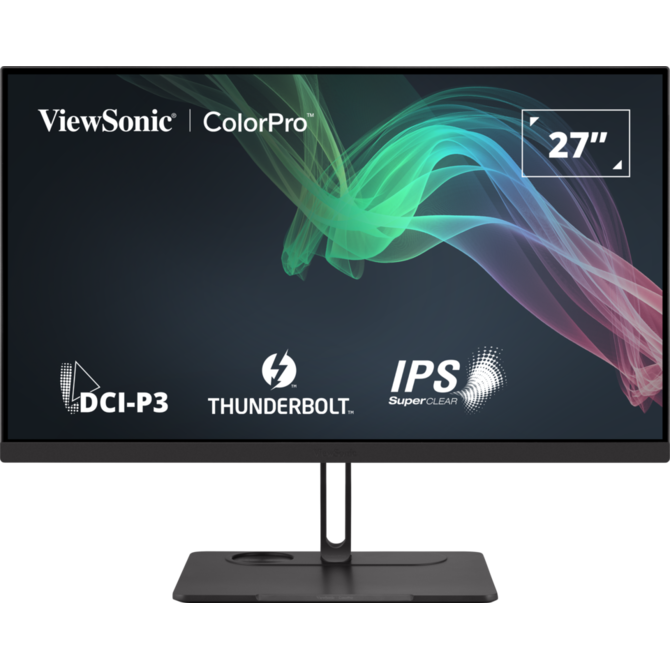 Viewsonic VP2776T-4K 27" IPS 4K/3840x2160@60Hz/5ms/400cd/2xHDMI/DP/3xUSB/microUSB/USB-C/TB4/RJ45/Repro/Pivot/HAS/VESA