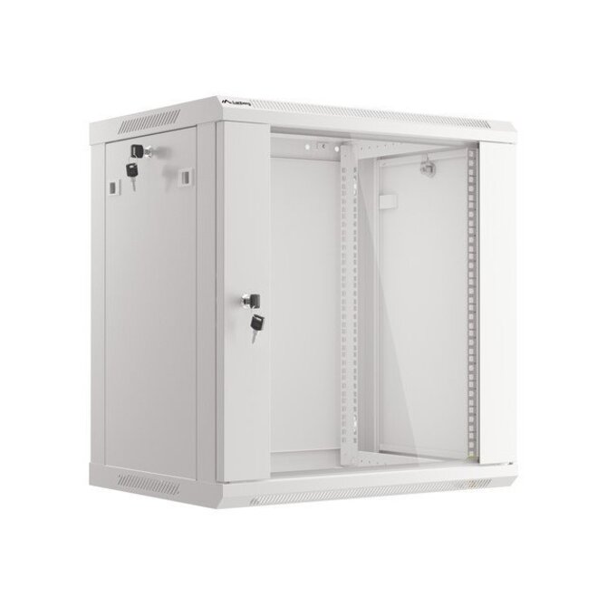 LANBERG 19" RACKOVÁ SKŘÍŇ 12U/600X450 (v rozloženém stavu) ŠEDÁ  V2