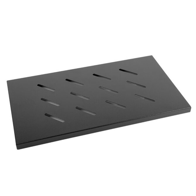 LANBERG 19" PEVNÁ POLICE 1U/465X315MM MAX. NOSNOST DO 120 KG ČERNÁ 