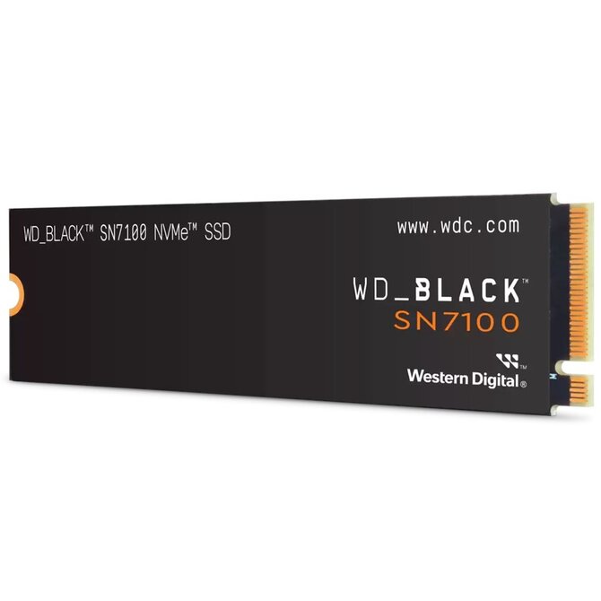 WD Black SN7100/1TB/SSD/M.2 NVMe PCIe/Gen 4,(R:7250, W:6900MB/s)