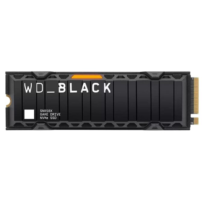 WD BLACK SSD NVMe M.2 8TB PCIe SN850X,Gen4 , (R:7200, W:6600MB/s) + chladič