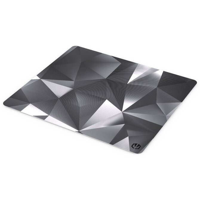 Endorfy Crystal Black L Podložka pod myš, herní, 450×400×3mm, voděodolná, černá