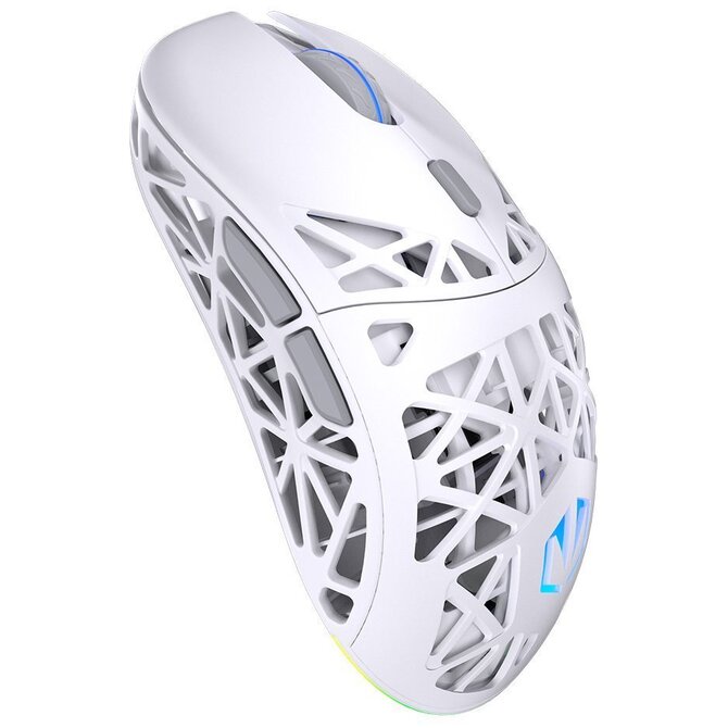 Endorfy LIV Wireless Myš, herní, bezdrátová, optická, až 12000DPI, senzor PAW3311, 6 tlačítek, Kailh GM 4.0, ARGB pods.,bílá