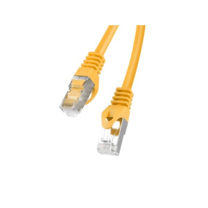 LANBERG Patch kabel cat6 FTP 2m žlutý Fluke Passed  