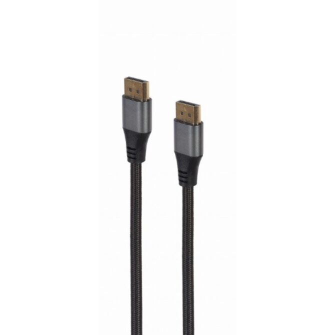 GEMBIRD kabel DisplayPort samec/samec, 8K premium series, 1.8 m