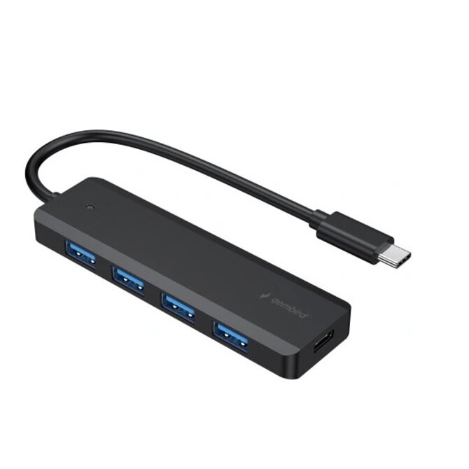GEMBIRD Rozbočovač USB 3.1 (Gen 1) typu C Gembird, 4portový