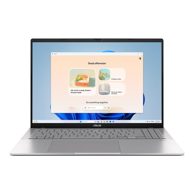 ASUS Vivobook S16 - Ryzen AI 7 350/32GB/1TB SSD/16"/FHD+/OLED/2y PUR/Win 11 Home/stříbrná