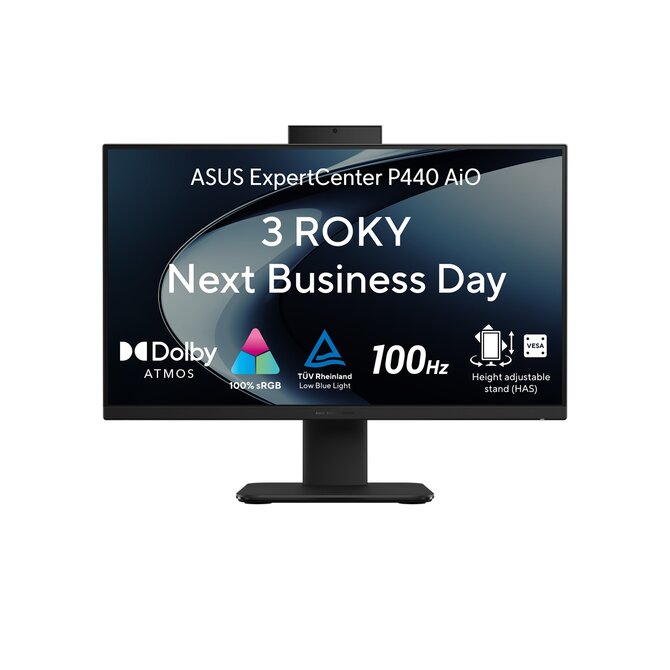 ASUS ExpertCenter P440 AiO - i7-13620H/32GB/1TB SSD/23,8"/FHD/3y On Site/Win 11 Pro/černá
