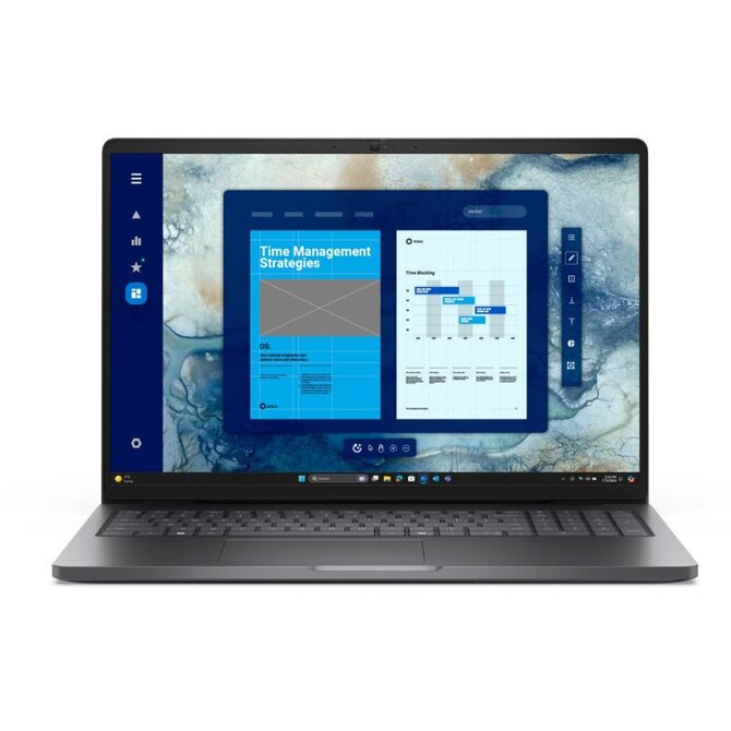 DELL Pro 16 PC16250 Core 5 120U/16GB/512GB SSD/16" IPS FHD+/IR Cam & Mic/W11P/3Y ProSpt/šedá