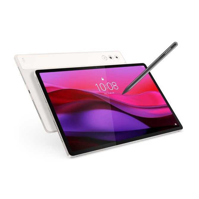 Lenovo YOGA TAB PLUS   Snapdragon 8 G3/16GB/256GB/12,7" 3K/LTPS/až 900nitů/TOUCH/2x 13MP/pero/FPR/Android 14/béžová