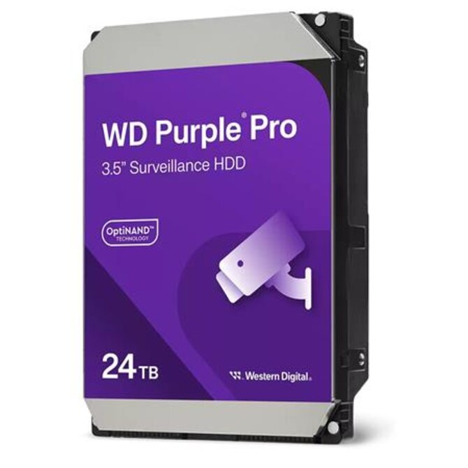 WD PURPLE PRO WD241PURP 24TB, SATA III 3.5", 512MB 7200RPM, 287MB/s, CMR