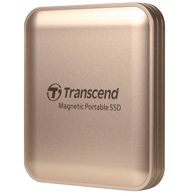 Transcend ESD420G 2TB, USB 20Gbps Type C, Externí odolný SSD disk (3D NAND flash), 2000MB/R, 2000MB/W, Magsafe, šedý