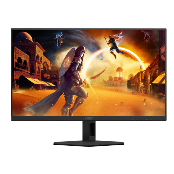 AOC LCD herní Q24G4RE 23,8" IPS/2560x1440@180Hz/0,5ms/300cd/2xHDMI/DP/Repro/VESA
