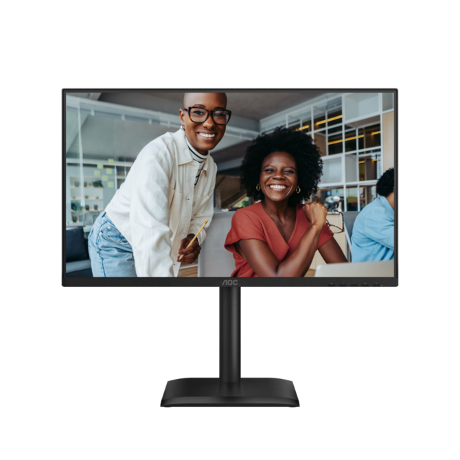 AOC LCD 24E4U 23,8" IPS/1920x1080@120Hz/4ms/300cd/VGA/HDMI/DP/4xUSB/Repro/Pivot/HAS/VESA