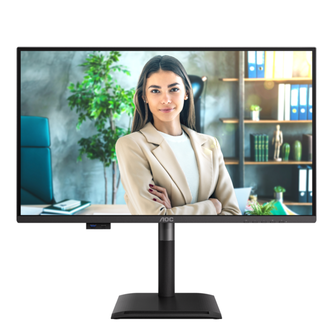 AOC LCD Q27P4U 27" IPS/2560x1440@120Hz/4ms/350cd/2xHDMI/DP/4xUSB/Repro/Pivot/VESA