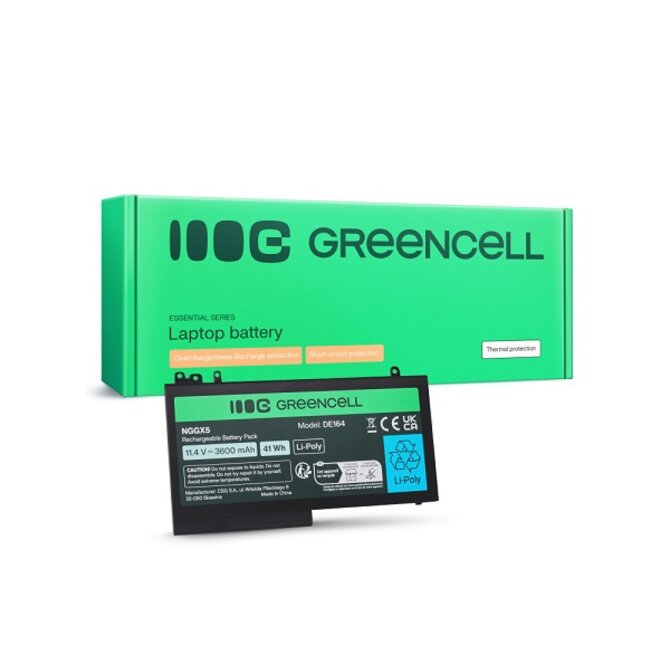 Green Cell Baterie NGGX5 pro notebooky Dell Latitude E5470, E5270, E5570, E5750, E5250, E5450, E
