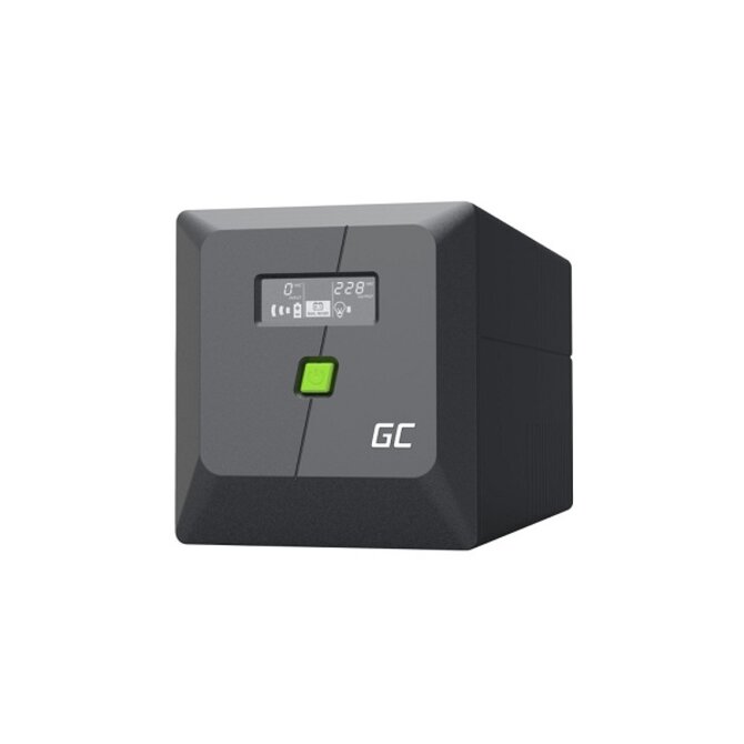 Green Cell Záložní zdroj UPS 1000VA 600W PowerProof s LCD displejem