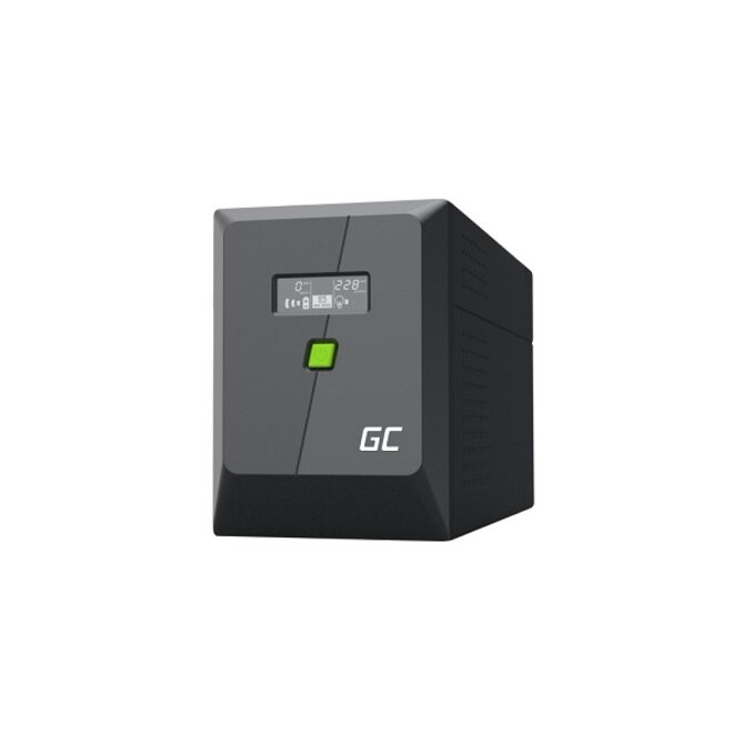 Green Cell Záložní zdroj UPS 1500VA 1050W PowerProof s LCD displejem
