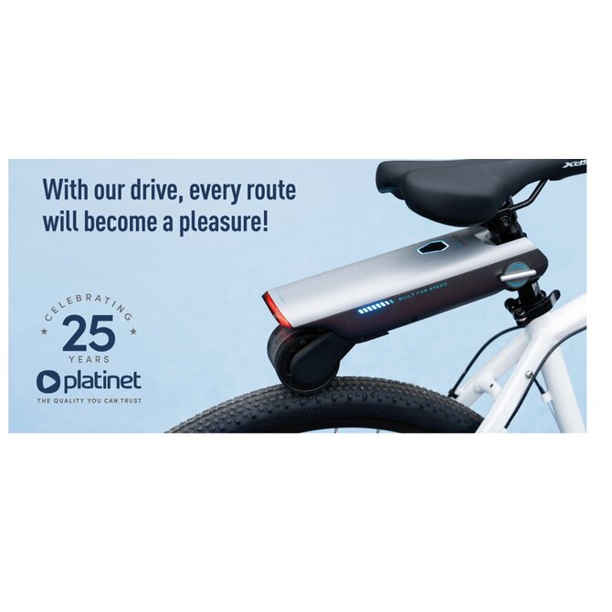 PLATINET E-BIKE BOOSTER, ELEKTRICKÝ POHON PRO KOLO, 200W, 25 KM/H, DOJEZD 50 KM, S APLIKACÍ