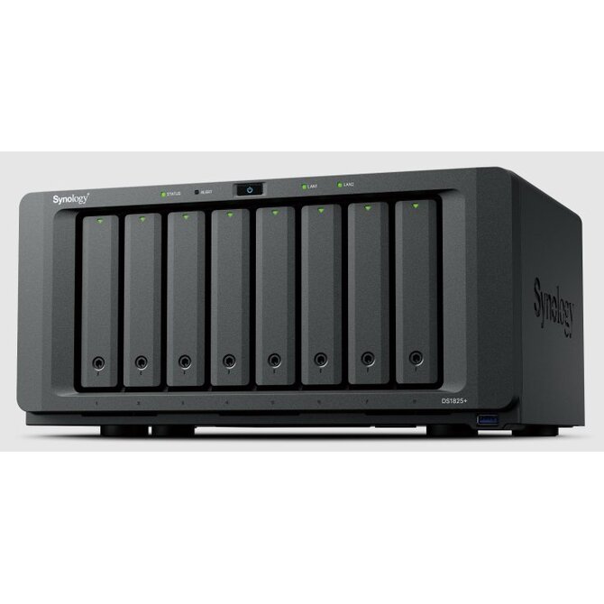ynology DS1825+ 8GB RAID 8xSATA server, 2x2,5Gb LAN