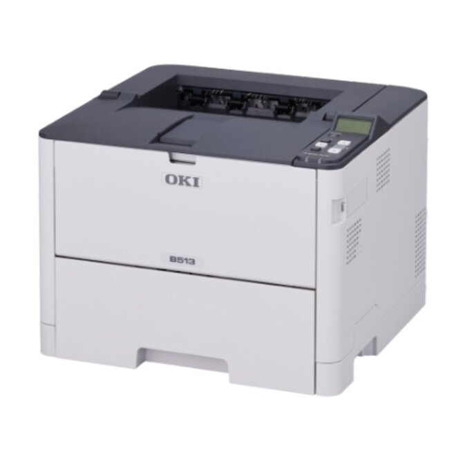 OKI B513dn A4, čb, 1200x1200, 45 ppm, USB 2.0, LAN, PCL 6, duplex