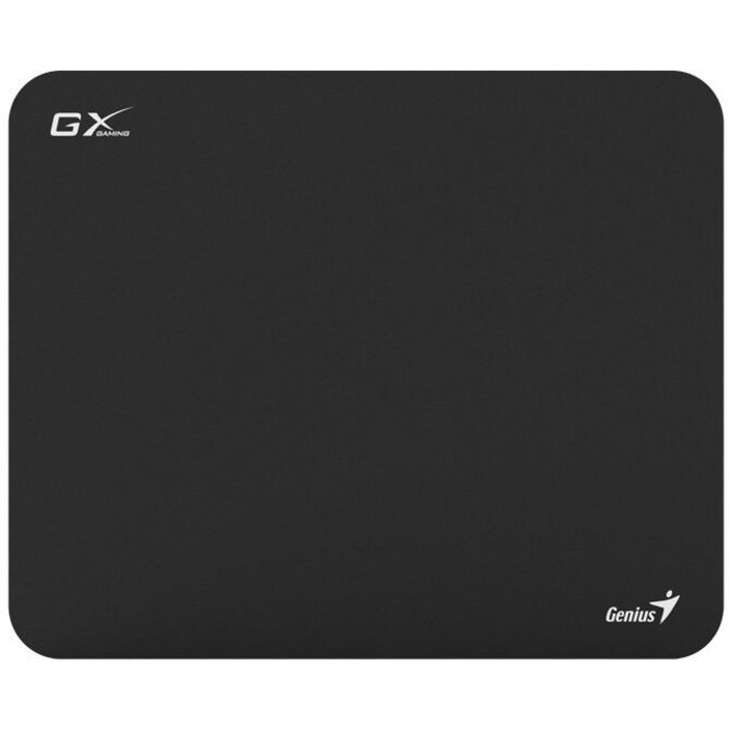 Genius GX Gaming GX-Pad 340, Podložka pod myš, podložka pod zápěstí, 340×280×15mm, protiskluzová gumová základna, černá