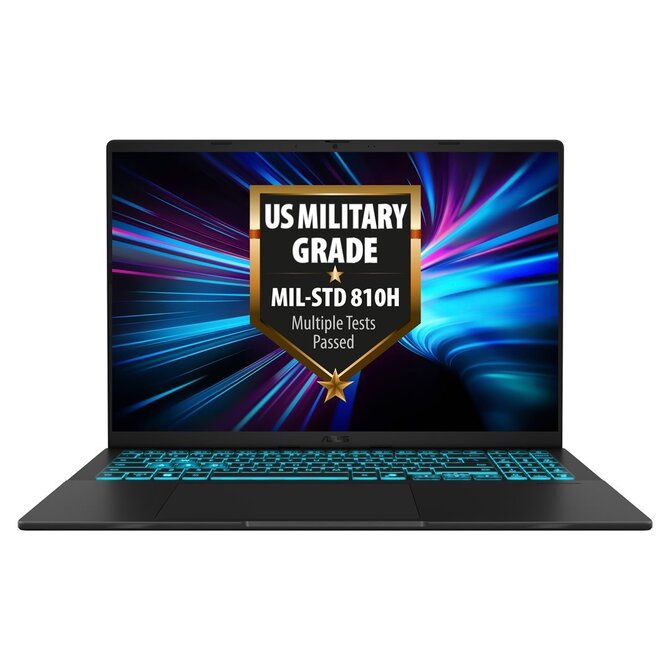 ASUS Vivobook RTX - Core 7 240H/32GB/1TB SSD/RTX 5070 8GB/16"/WUXGA/IPS/144Hz/2y PUR/Bez OS/černá