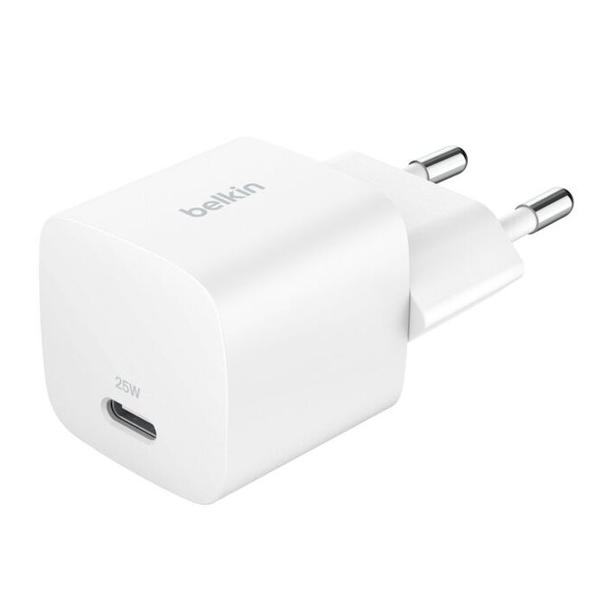 Belkin BOOST CHARGE™ 25W USB-C Power Delivery PPS nástěnná nabíječka, bílá
