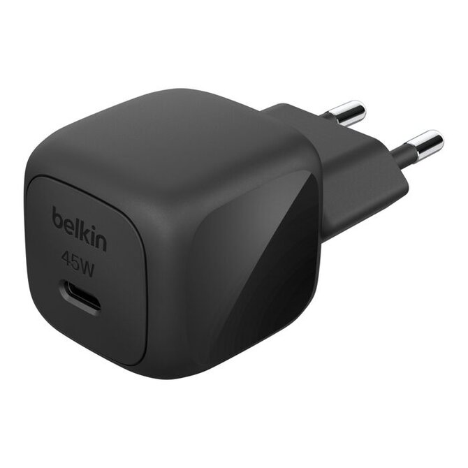 Belkin BOOST CHARGE™ 45W USB-C Power Delivery PPS nástěnná nabíječka, černá