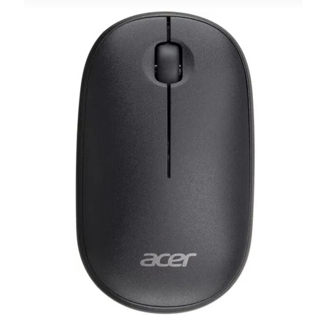 Acer Wireless Bubble Mouse Black - RF2.4G, 1600 dpi, 102x60x32 mm, 60g bez AA baterie, retail pack 