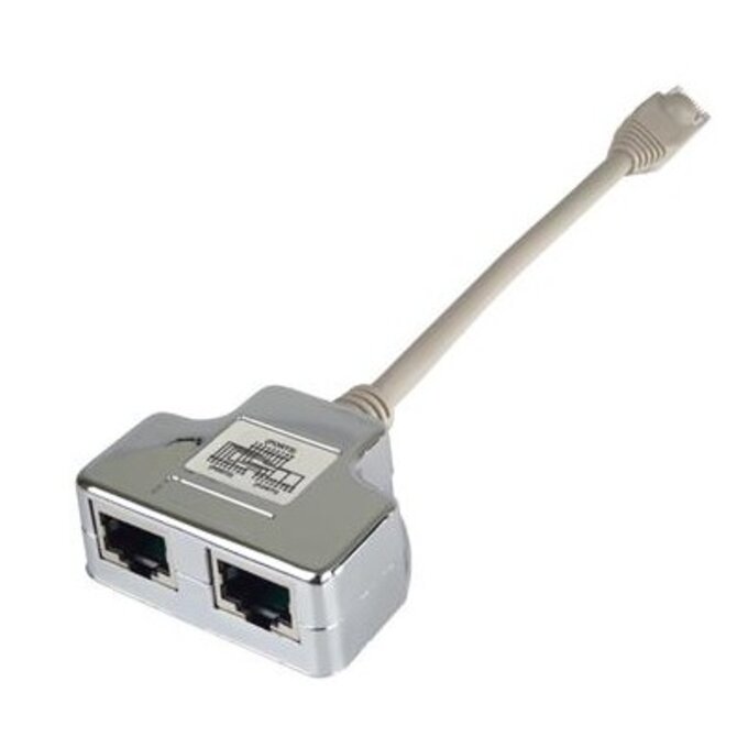 PremiumCord Modulární RJ45 distributor 2 porty 10/100Base T